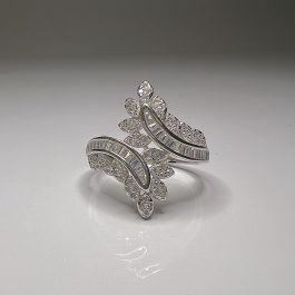 Луксозен сребърен пръстен „ Алкасар “