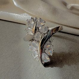 Луксозен сребърен пръстен  „Уникат„