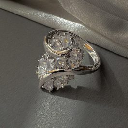 Луксозен сребърен пръстен  „Уникат„
