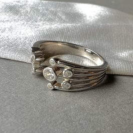 Стилен сребърен пръстен “Рондо “