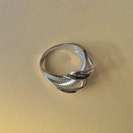 Луксозен сребърен пръстен „Суинг“