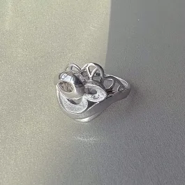 Стилен сребърен пръстен “Меджик “