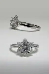 Годежен сребърен пръстен “ Звезда „