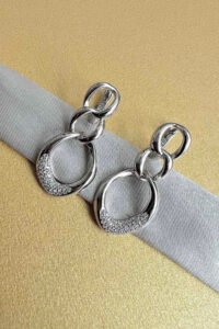 Елегантни сребърни обици “ Ира “