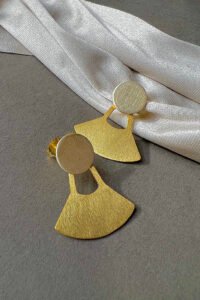 Елегантни сребърни обици „ Стило нуево “