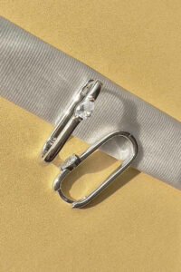 Стилни сребърни обици “Марбела“