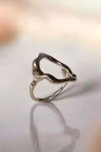 Луксозен сребърен пръстен “Реге„