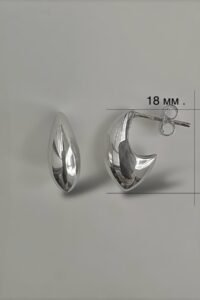 Елегантни сребърни обици “ Ванеса“